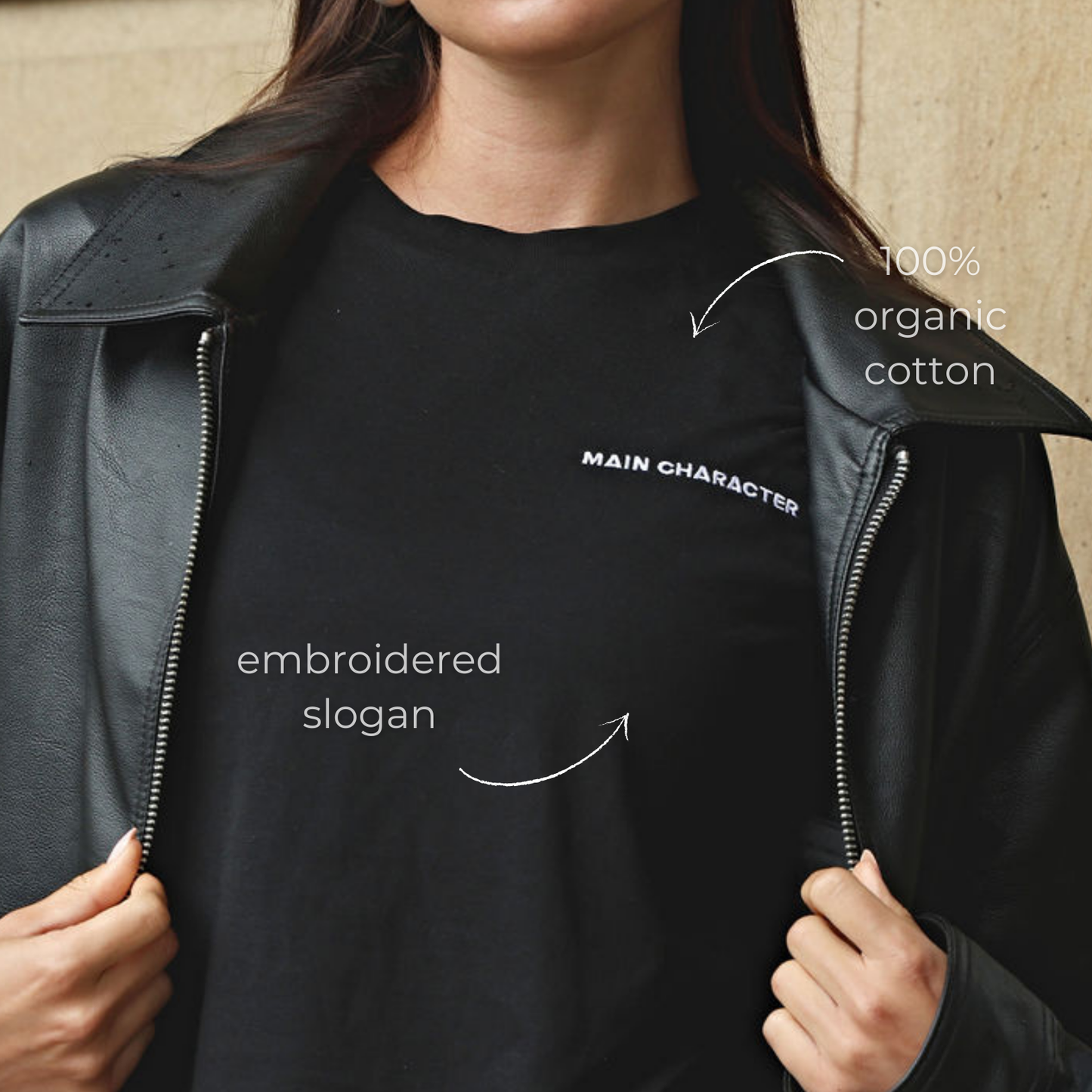 main character tee