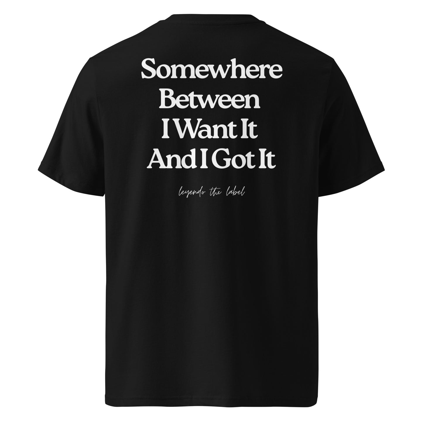 somewhere between tee