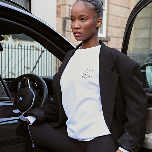 c'est la vie sweatshirt