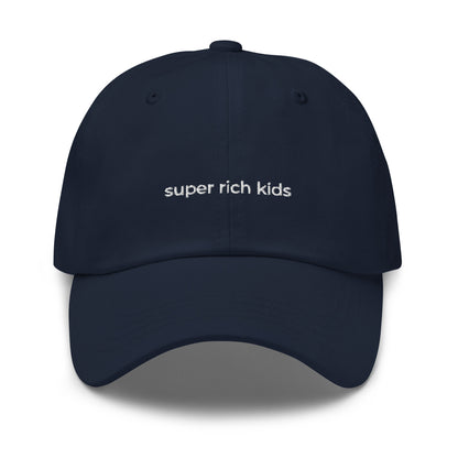 super rich kids cap in navy