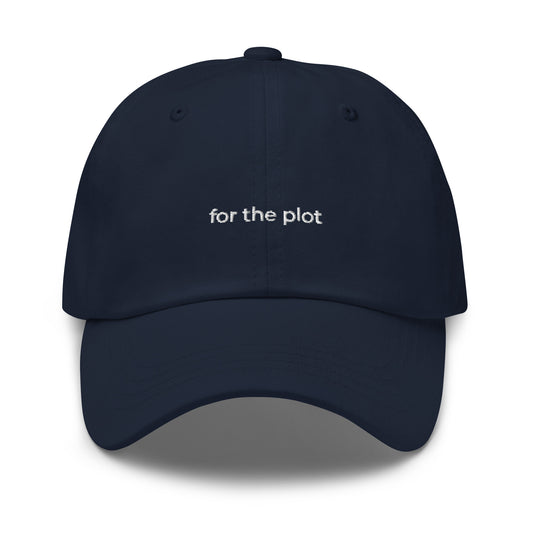 for the plot cap in navy