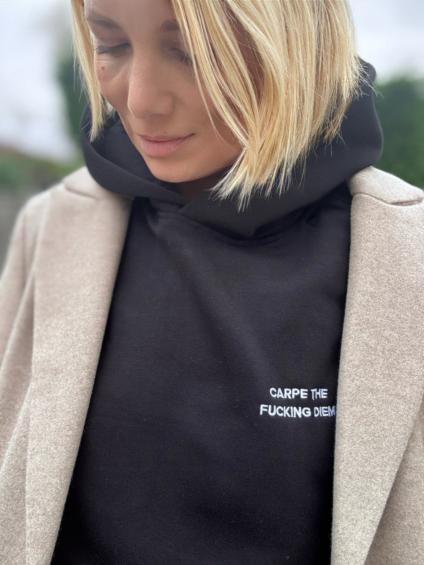 carpe diem hoodie