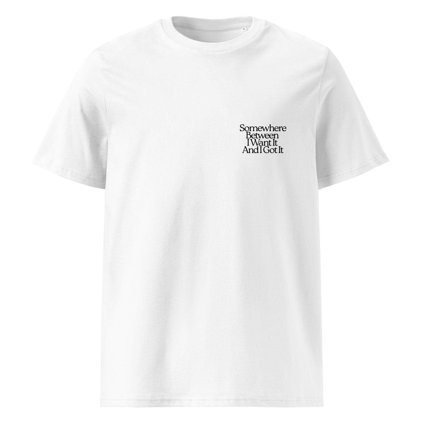 somewhere between tee